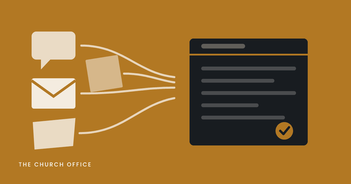 graphic illustrating form workflow