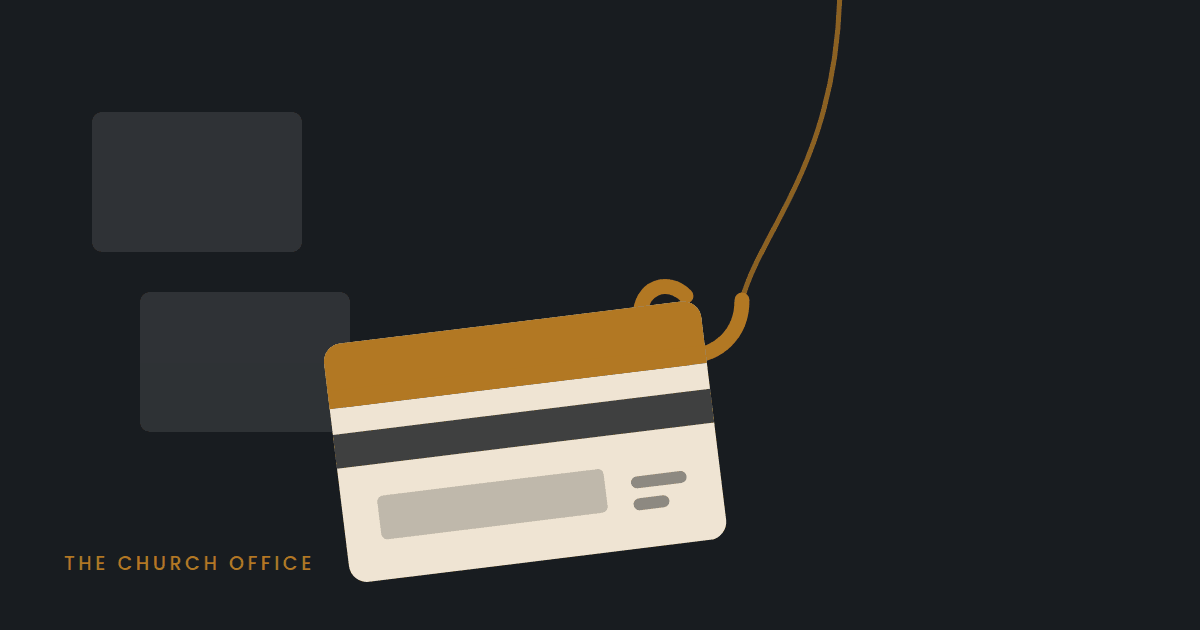gift card on fishing hook